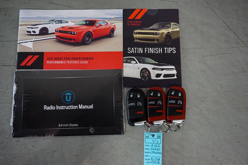 2022 Dodge Challenger *SRT Super Stock* *Hellraisin* *Only 200 Miles* *$108,605 MSRP* - 23030148 - 92