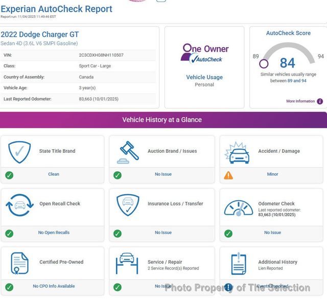 2022 Dodge Charger GT RWD W/SPORT MODE, APPLE CARPLAY & ANDROID AUDIO - 22941460 - 4