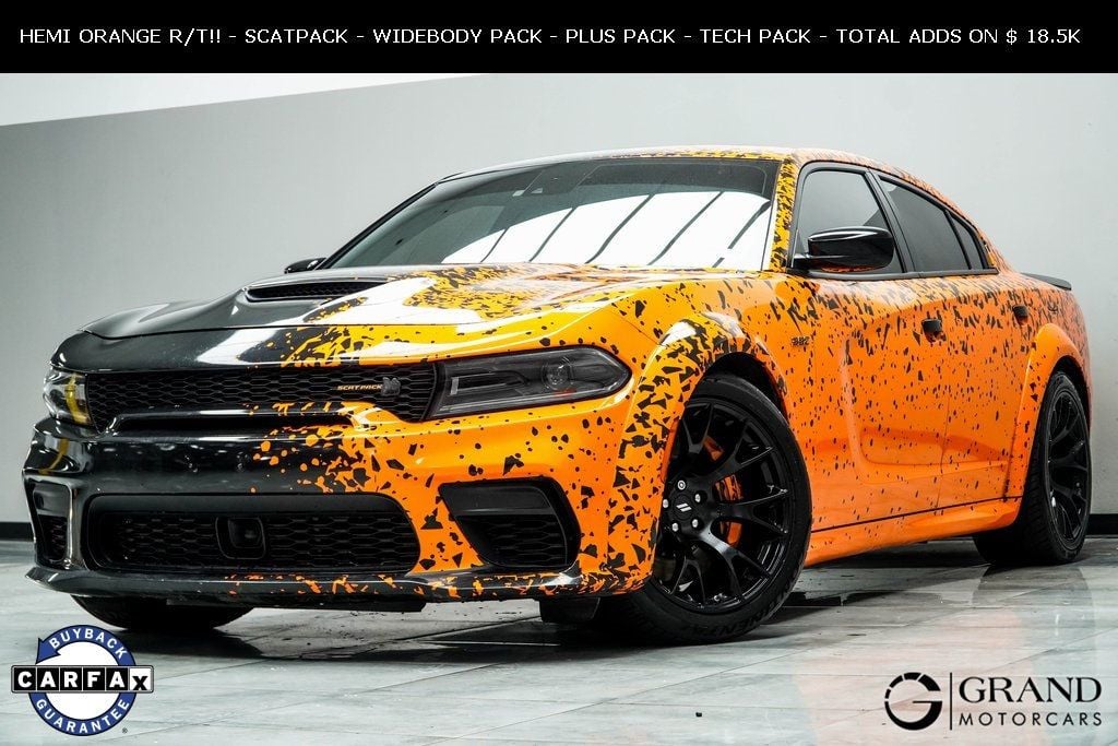 Used 2022 Dodge Charger Scat Pack with VIN 2C3CDXGJ8NH123500 for sale in Kennesaw, GA