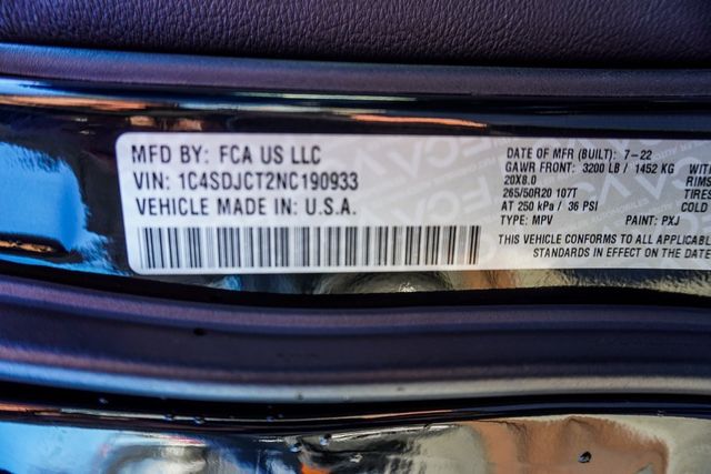 2022 Dodge Durango R/T - 22966224 - 47