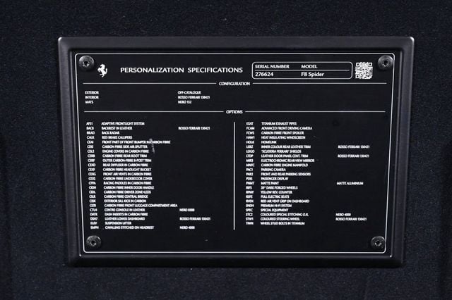 2022 Ferrari F8 Spider Convertible - 23019168 - 24