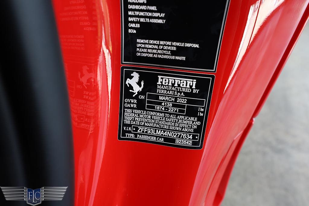 2022 Ferrari F8 Spider Convertible - 22418672 - 48