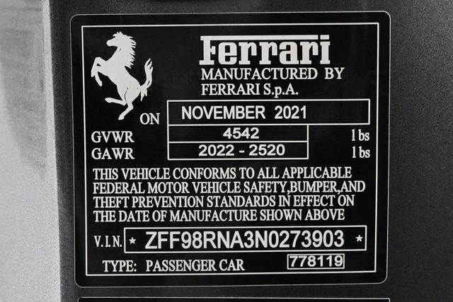 2022 Ferrari Roma Base - 23020289 - 29