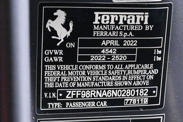 2022 Ferrari Roma Coupe - 23024029 - 25