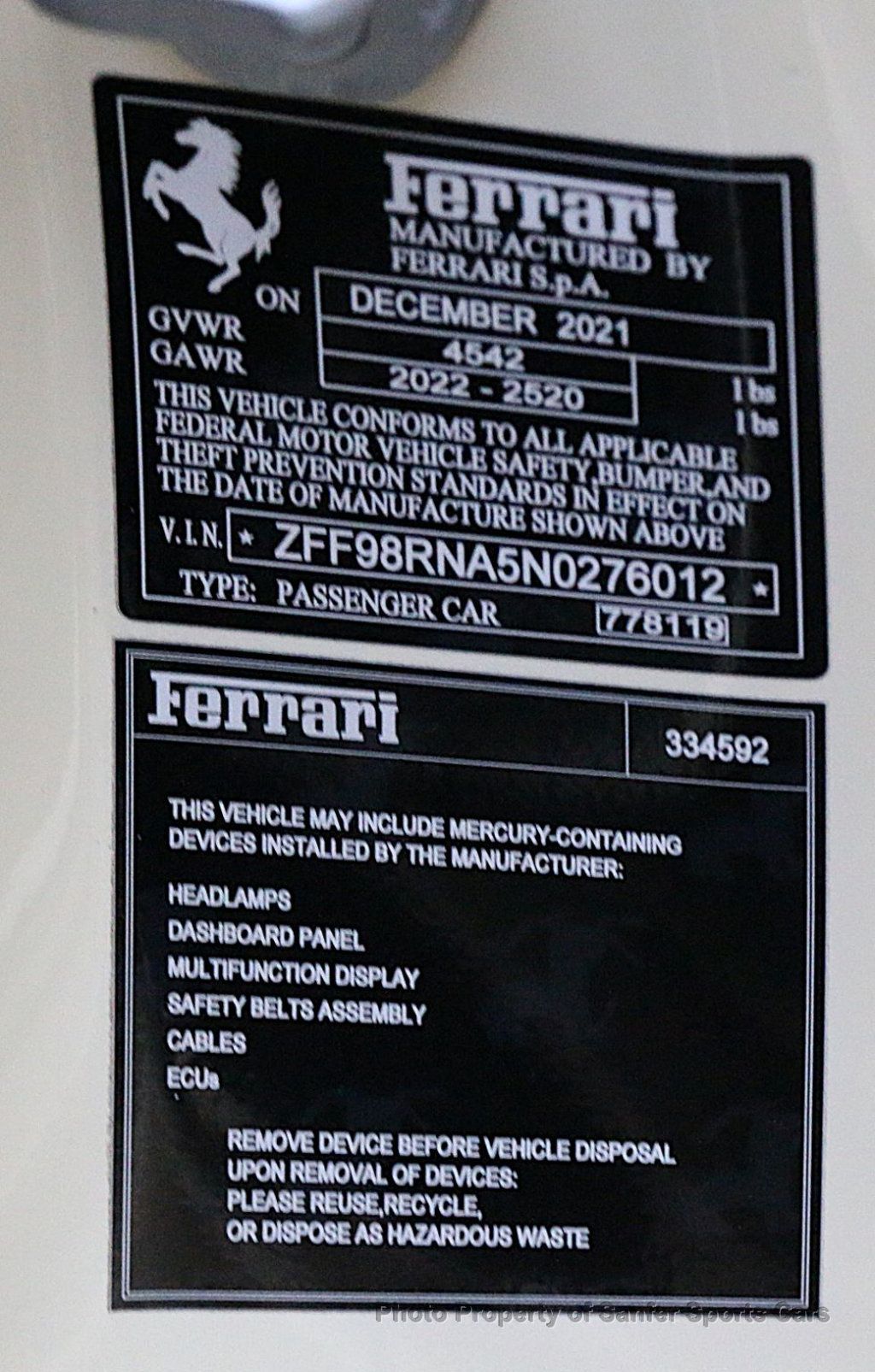 2022 Ferrari Roma Tailer Made 1 of 1 - 22983297 - 46