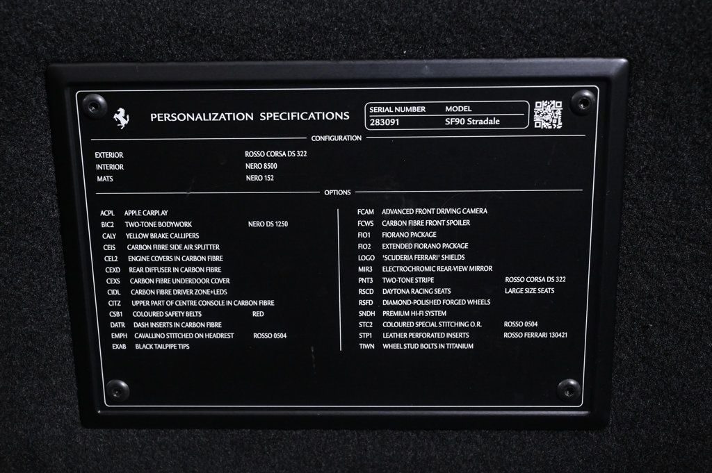 2022 Ferrari SF90 Stradale Coupe - 22956770 - 27