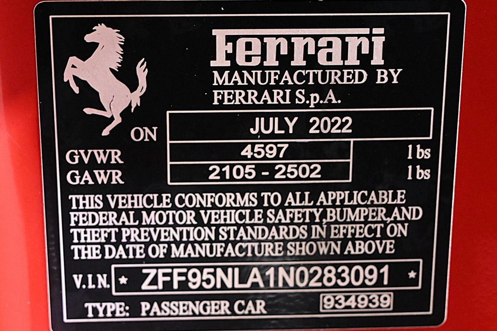 2022 Ferrari SF90 Stradale Coupe - 22956770 - 30