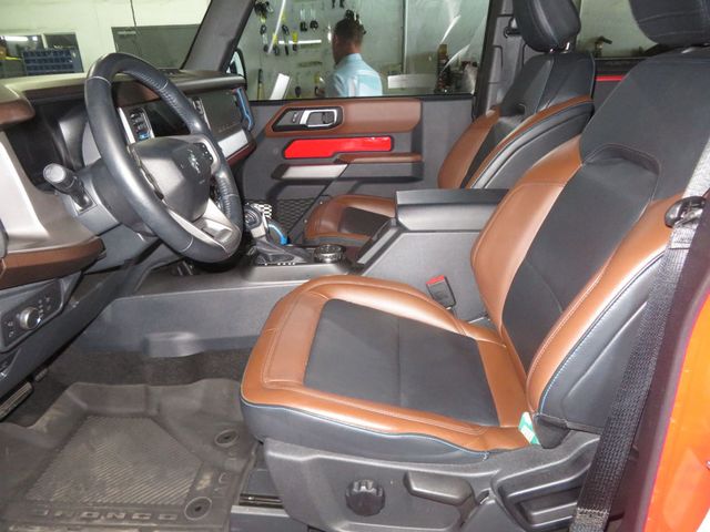 2022 Ford Bronco 1OWNER LIFTED OUTERBANKS 4X4 EXTAR CLEAN ONLY 12K MILES BAD BOY  - 22972625 - 17