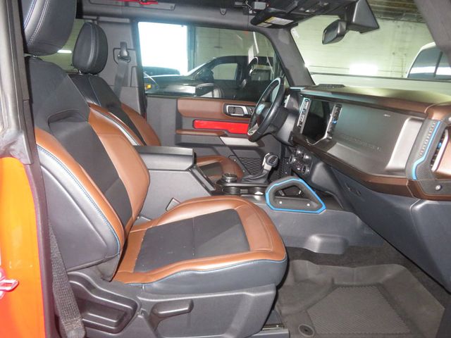 2022 Ford Bronco 1OWNER LIFTED OUTERBANKS 4X4 EXTAR CLEAN ONLY 12K MILES BAD BOY  - 22972625 - 24