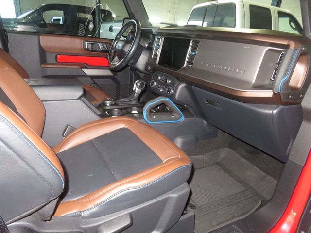 2022 Ford Bronco 1OWNER LIFTED OUTERBANKS 4X4 EXTAR CLEAN ONLY 12K MILES BAD BOY  - 22972625 - 27