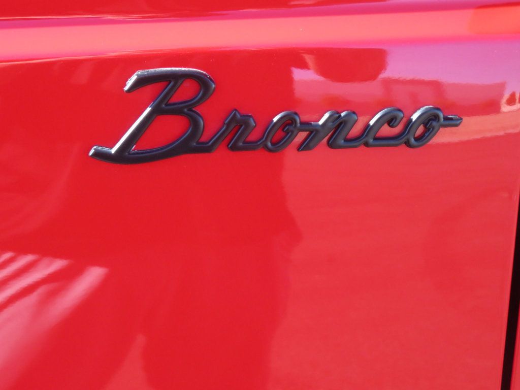 2022 Ford Bronco 1OWNER LIFTED OUTERBANKS 4X4 EXTRA CLEAN ONLY 12K MILES BAD BOY  - 22972625 - 12