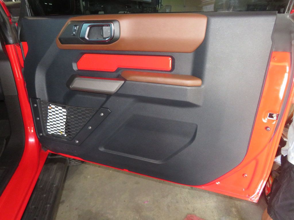 2022 Ford Bronco 1OWNER LIFTED OUTERBANKS 4X4 EXTRA CLEAN ONLY 12K MILES BAD BOY  - 22972625 - 23