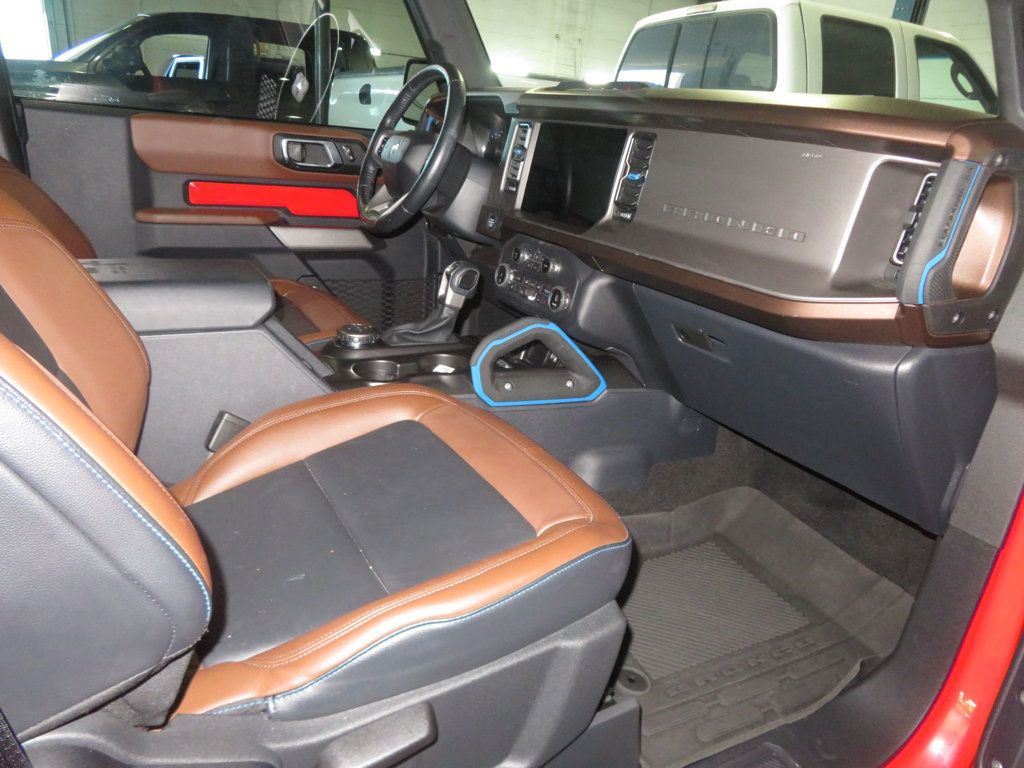 2022 Ford Bronco 1OWNER LIFTED OUTERBANKS 4X4 EXTRA CLEAN ONLY 12K MILES BAD BOY  - 22972625 - 27