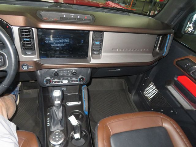 2022 Ford Bronco 1OWNER LIFTED OUTERBANKS 4X4 EXTRA CLEAN ONLY 12K MILES BAD BOY  - 22972625 - 31