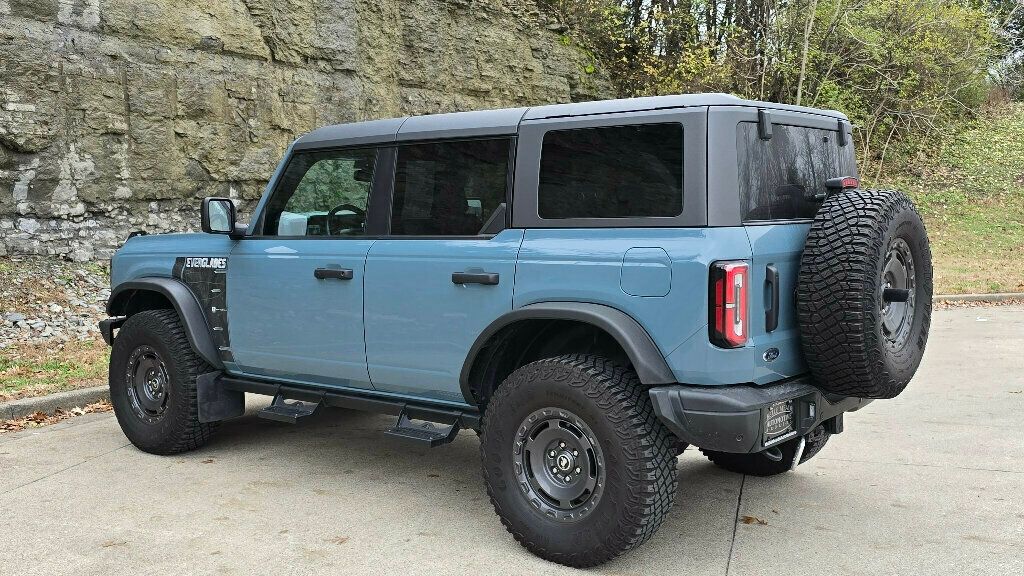 2022 Ford Bronco 2022 FORD BRONCO EVERGLADES ADVANCE LOW MILES CLEAN CAR ! - 22711887 - 3