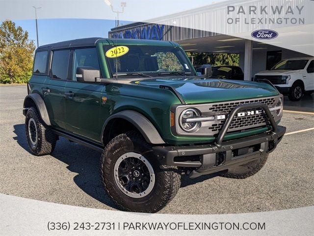 2022 Used Ford Bronco Badlands 4 Door Advanced 4x4 at Parkway Ford Inc ...