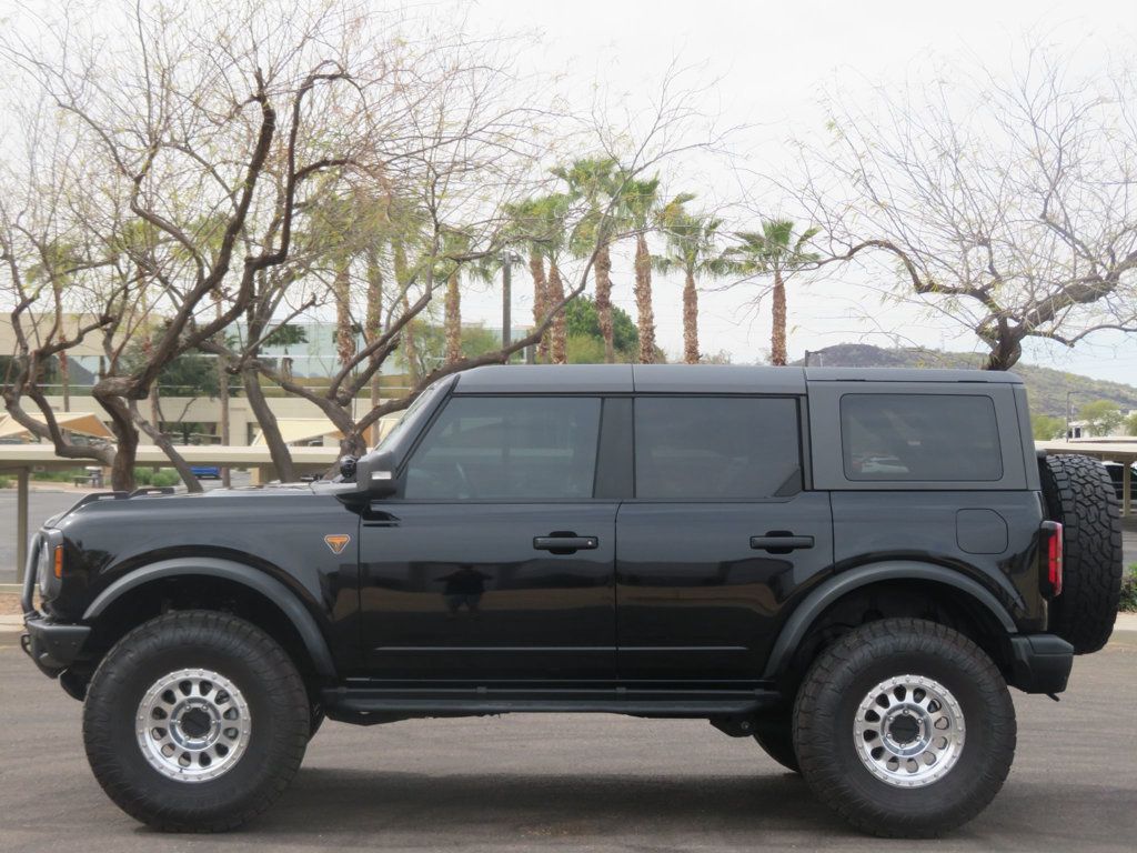 2022 Ford Bronco BADLANDS SASQUATCH 37" TIRES ONLY 6300 MILES EXTRA CLEAN BLACK  - 22353925 - 1