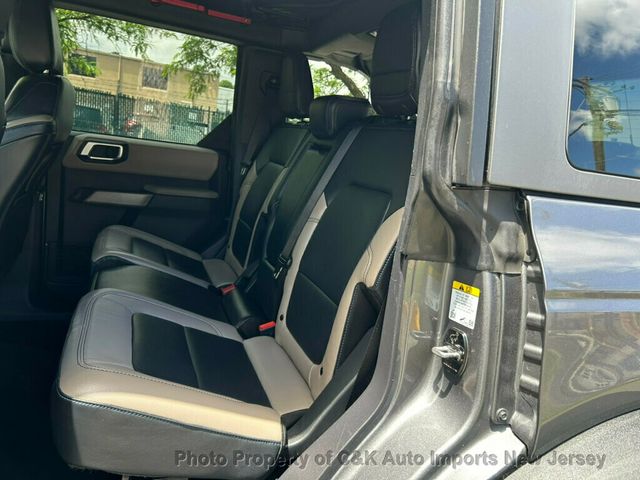 2022 Ford Bronco Wildtrak 4 Door Advanced 4x4,354A LUX PACKAGE,LTHR,NAV,360 CAMER - 23033458 - 29