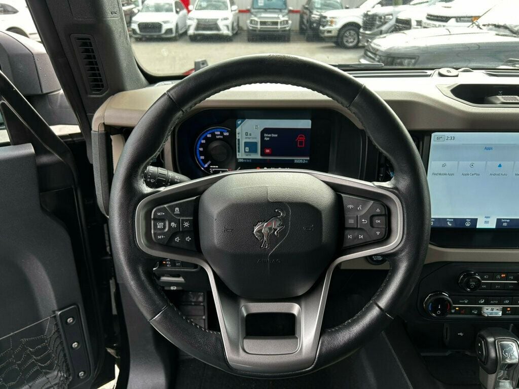 2022 Ford Bronco Wildtrax/LuxPkg/AdaptiveCruiseControl/HeatedLeatherSeats/NAV - 22937098 - 23