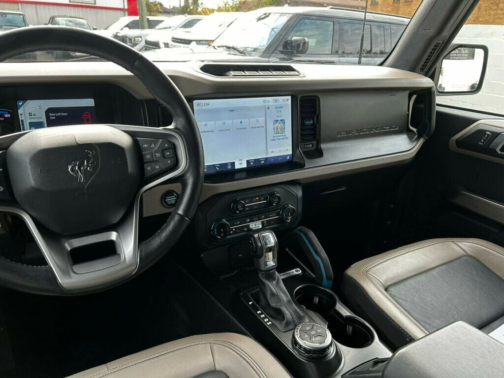 2022 Ford Bronco Wildtrax/LuxPkg/AdaptiveCruiseControl/HeatedLeatherSeats/NAV - 22937098 - 28