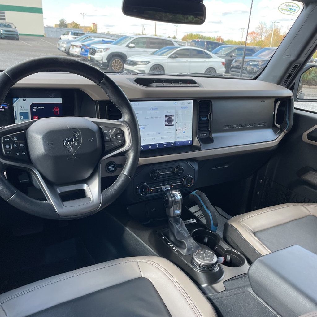 2022 Ford Bronco Wildtrax/LuxPkg/AdaptiveCruiseControl/HeateLeatherSeats/NAV - 22937098 - 11