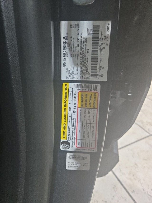 2022 Ford Bronco Sport Badlands 4x4 - 22956359 - 19