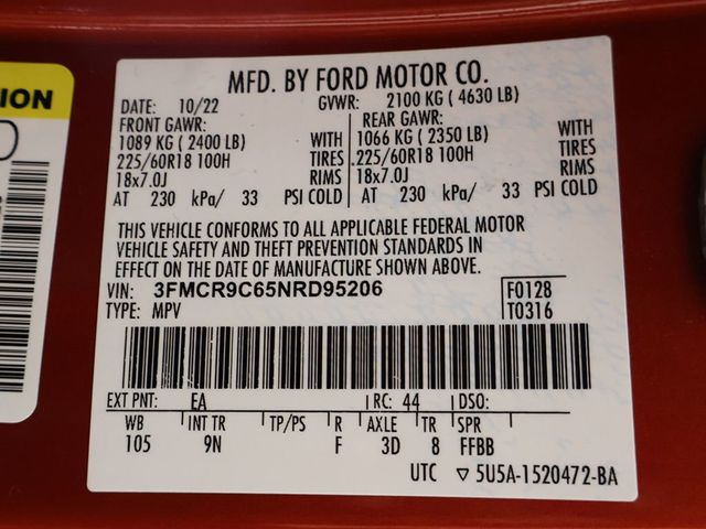 2022 Ford Bronco Sport Outer Banks 4x4 - 23056354 - 51