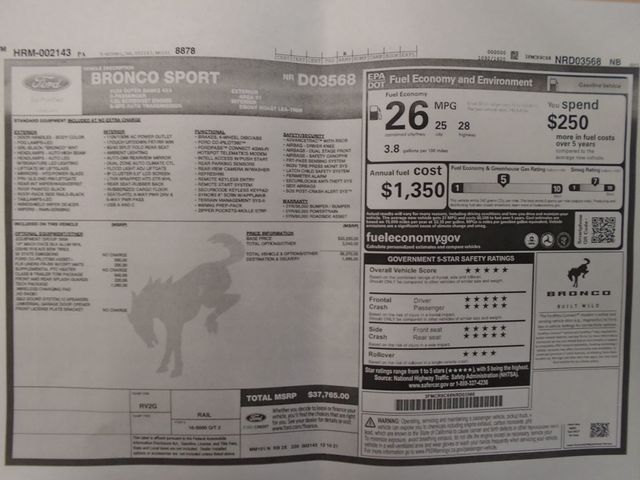 2022 Ford Bronco Sport Outer Banks 4x4 - 22948063 - 44