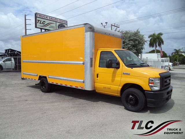 2022 Ford E350 Cutaway w/ 16ft Box Truck Dry Cargo Truck & Aluminum Ramp - 23038227 - 0