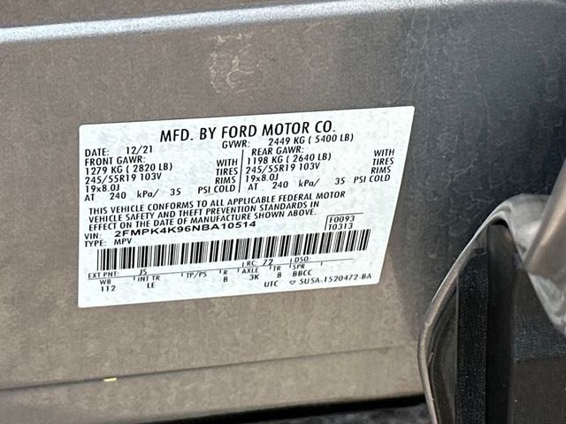 2022 Ford Edge Titanium AWD - 22922919 - 19