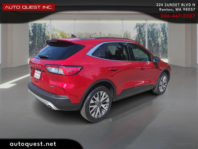 2022 Ford Escape Titanium Hybrid AWD - 23042094 - 4
