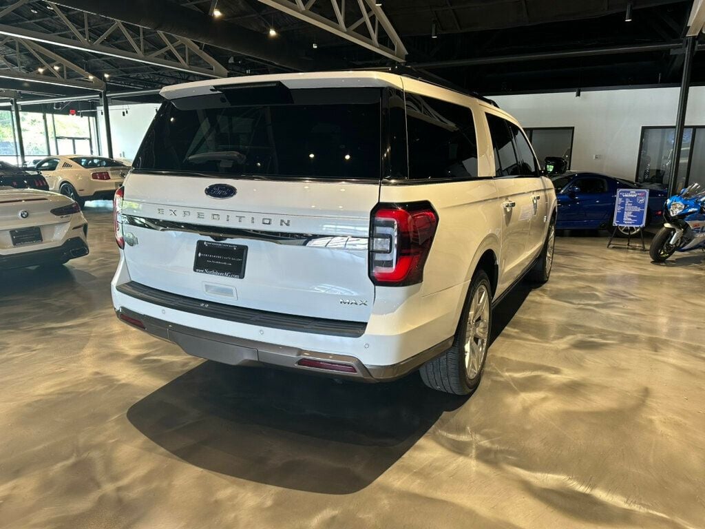 2022 Ford Expedition Max KingRanch/4X4/PanoRoof/HeavyDutyTowPkg/PanoRoof/CaptainsChairs - 22569035 - 4