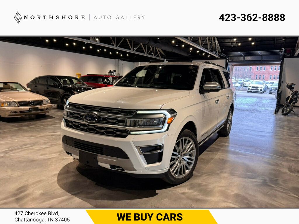 2022 Ford Expedition Max Platinum/4x4/RearSeatEntertainment/Htd&CldSeats/BlueCruise/NAV - 22982076 | Video 1