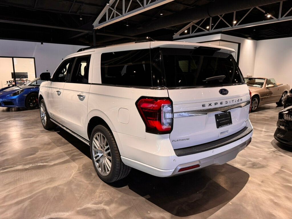 2022 Ford Expedition Max Platinum/4x4/RearSeatEntertainment/Htd&CldSeats/BlueCruise/NAV - 22982076 - 2
