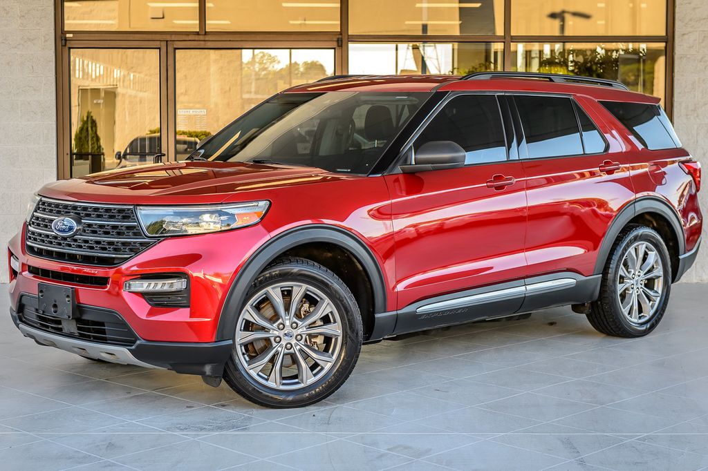 2022 Ford Explorer EXPLORER XLT RWD - LEATHER - BACKUP CAM - BLUETOOTH - 23090404 - 1