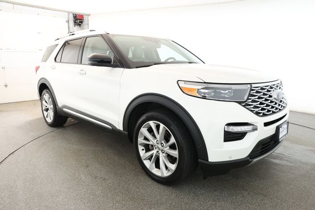 2022 Ford Explorer Platinum 4WD with Class IV Trailer Tow Package & 21'' Wheels - 22900496 - 2