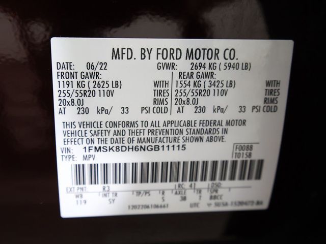 2022 Ford Explorer XLT 4WD - 23040129 - 59