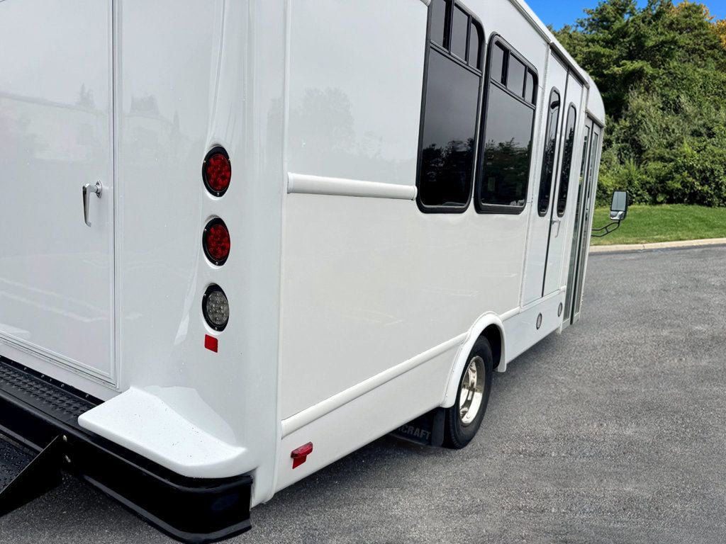 2022 Ford E-350 Cutaway Non-CDL Wheelchair Shuttle Bus For Adults Seniors Church & Handicapped Transportation - 22917747 - 12