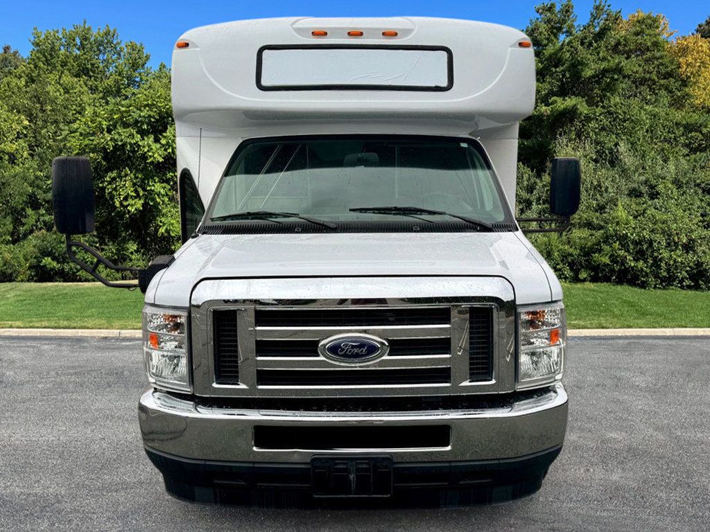 2022 Ford E-350 Cutaway Non-CDL Wheelchair Shuttle Bus For Adults Seniors Church & Handicapped Transportation - 22917747 - 1