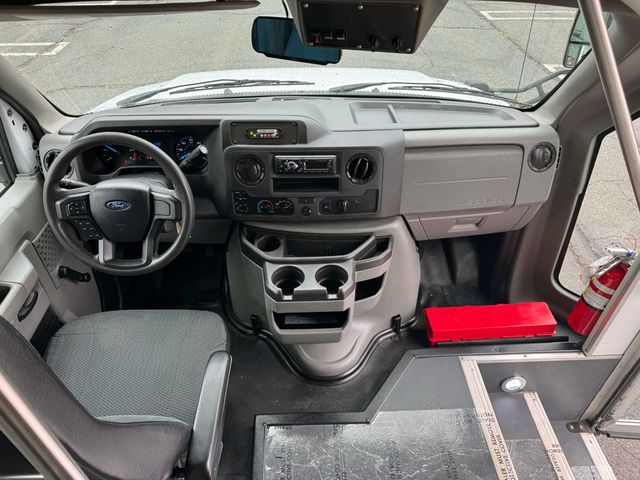 2022 Ford E-350 Cutaway Non-CDL Wheelchair Shuttle Bus For Adults Seniors Church & Handicapped Transportation - 22917747 - 23