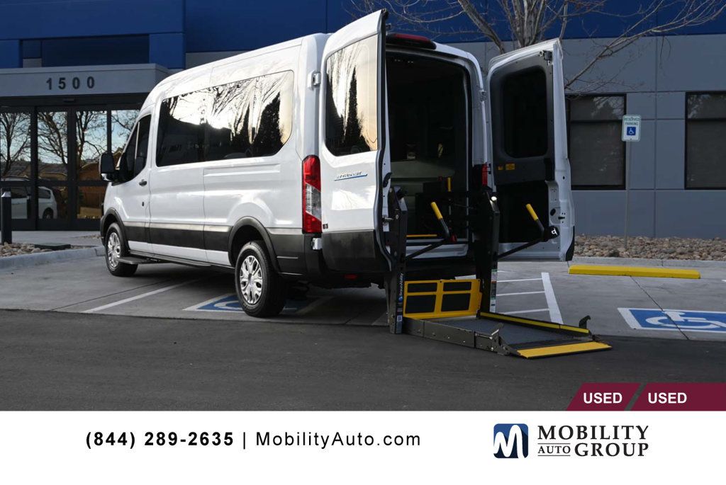 2022 Ford E-Transit T350 XL 148WB Medium Roof Handicap Mobility Van - 22993300 | Video 1