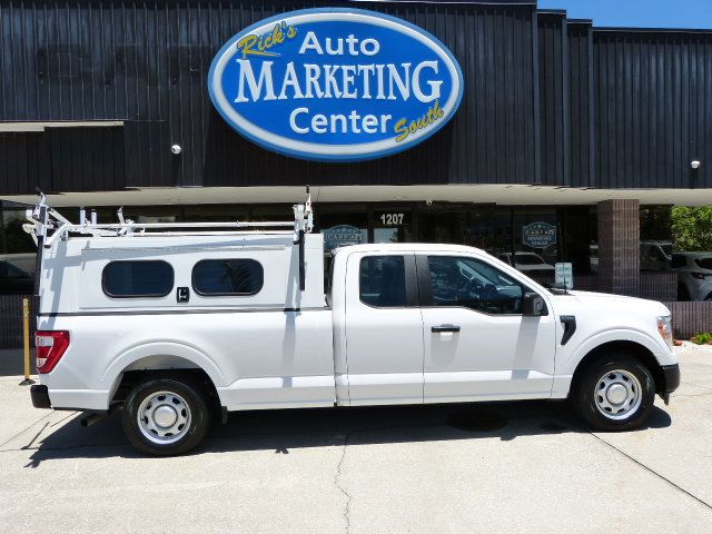 2022 Ford F-150 5.0L V8 GAS*"KNAPHEIDE" TOPPER WITH DUAL DROP-DOWN LADDER RACK!! - 23057359 - 13