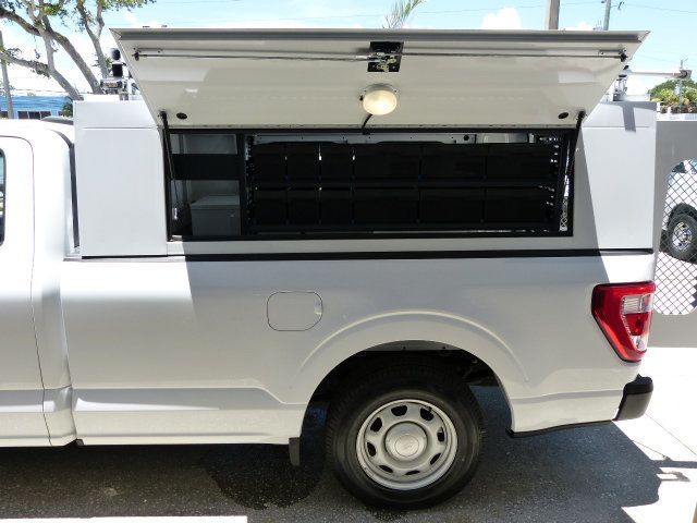 2022 Ford F-150 5.0L V8 GAS*"KNAPHEIDE" TOPPER WITH DUAL DROP-DOWN LADDER RACK!! - 23057359 - 21