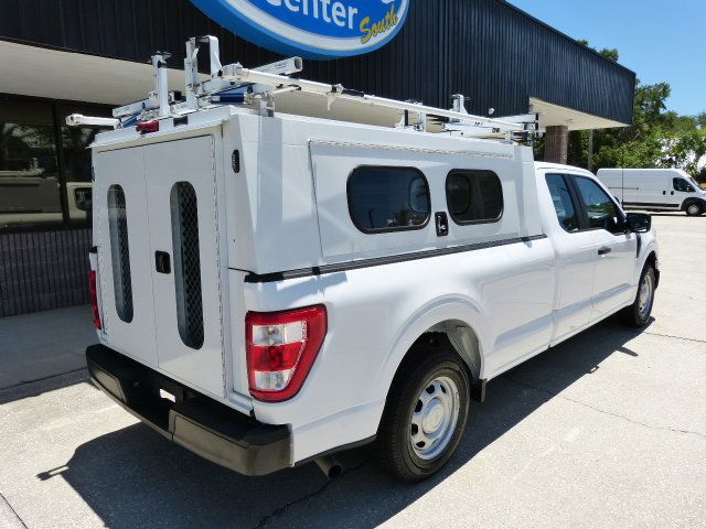 2022 Ford F-150 5.0L V8 GAS*"KNAPHEIDE" TOPPER WITH DUAL DROP-DOWN LADDER RACK!! - 23057359 - 4