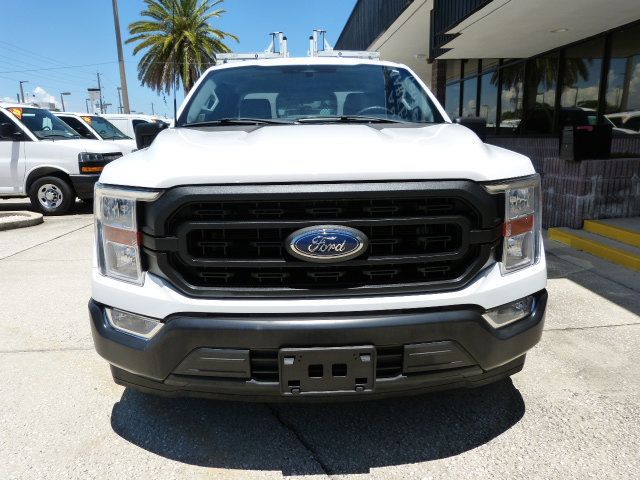 2022 Ford F-150 5.0L V8 GAS*"KNAPHEIDE" TOPPER WITH DUAL DROP-DOWN LADDER RACK!! - 23057359 - 6