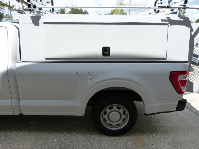 2022 Ford F-150 5.0L V8 GAS*"KNAPHEIDE" TOPPER WITH DUAL DROP-DOWN LADDER RACK!! - 23078253 - 16