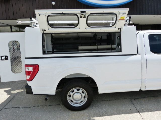 2022 Ford F-150 5.0L V8 GAS*"KNAPHEIDE" TOPPER WITH DUAL DROP-DOWN LADDER RACK!! - 23078253 - 21