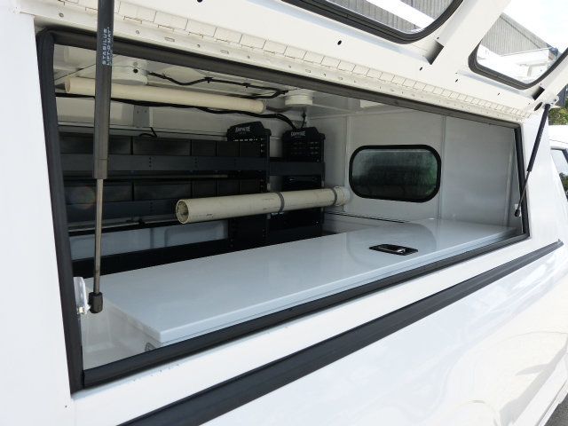 2022 Ford F-150 5.0L V8 GAS*"KNAPHEIDE" TOPPER WITH DUAL DROP-DOWN LADDER RACK!! - 23078253 - 22