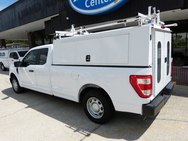 2022 Ford F-150 5.0L V8 GAS*"KNAPHEIDE" TOPPER WITH DUAL DROP-DOWN LADDER RACK!! - 23078253 - 2