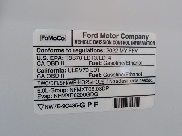 2022 Ford F-150 5.0L V8 GAS*"KNAPHEIDE" TOPPER WITH DUAL DROP-DOWN LADDER RACK!! - 23078253 - 50